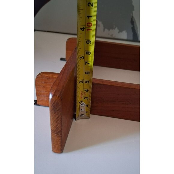 Danish Modern Twelve Jar Teak Spice Rack Holder by Digsmed RACK ONLY - Picture 15 of 16